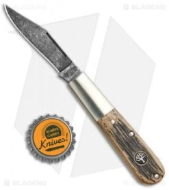 Boker Barlow Pocket Knife 2.625" Castle Wood 113941 -Knief Weapon Boker Barlow Castle Wood 113941 BHQ 105758 jr bottlecap