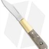 Boker Barlow Expedition 3.25" Traditional Pocket Knife Green Micarta Brass 1 Boker Barlow Expedition 3.25" Traditional Pocket Knife Green Micarta Brass -Knief Weapon Boker Barlow Expedition 112941 BHQ 118351 jr