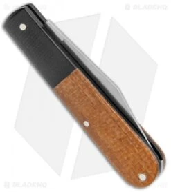 Boker Barlow Integral Pocket Slip Joint Knife Jute Micarta (3.25" Satin) 8 Boker Barlow Integral Pocket Slip Joint Knife Jute Micarta (3.25" Satin) -Knief Weapon Boker Barlow Integral Pocket Knife Jute Micarta Satin 110943 BHQ 120616 jr side
