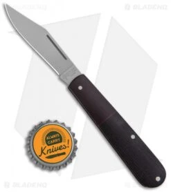 Boker Barlow Integral Pocket Slip Joint Knife Black Canvas Micarta (3.25" Satin) -Knief Weapon Boker Barlow Integral Pocket Knife Micarta SW 111943 BHQ 120617 jr bottlecap