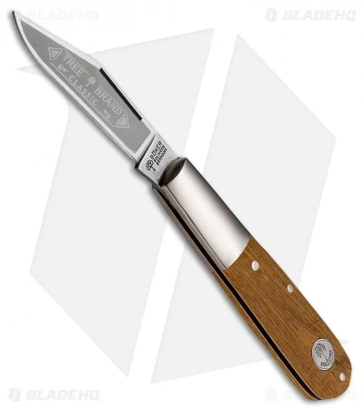 Boker Barlow Pocket Knife 3.25" Whiskey Barrel Wood (110493TWB) 3 Boker Barlow Pocket Knife 3.25" Whiskey Barrel Wood (110493TWB)