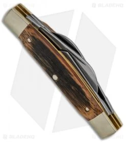 Boker Congress Traditional Pocket Knife 3.625" Beer Barrel Wood 8 Boker Congress Traditional Pocket Knife 3.625" Beer Barrel Wood -Knief Weapon Boker Congress Beer Barrel BHQ 79385 jr side