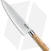 Boker Damascus Olive 8.4" Chef's Kitchen Knife Olive Wood -Knief Weapon Boker Damascus Olive Large Chefs Knife Olive Wood Damascus BHQ 111103 jr 1