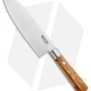 Boker Damascus Olive 6.75" Santoku Kitchen Knife Olive Wood -Knief Weapon Boker Damascus Olive Santoku Knife Olive Wood 6.75 Damascus 130437DAM BHQ 111156 LS