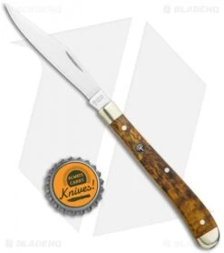 Boker Delicate Traditional Pocket Knife Curly Birch (3.3" Satin) 117016 9 Boker Delicate Traditional Pocket Knife Curly Birch (3.3" Satin) 117016 -Knief Weapon Boker Delicate Traditional Pocket Curly Birch 117016 BHQ 120606 jr bottlecap