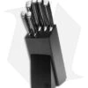Boker Forge 7-Piece Kitchen Knife Set Black W/ Wooden Block 2 Boker Forge 7-Piece Kitchen Knife Set Black W/ Wooden Block -Knief Weapon Boker Forged Set BHQ 116556 jr