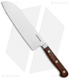 Boker Heritage 7" Santoku Kitchen Knife Walnut Wood