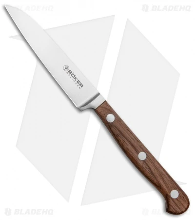 Boker Heritage 3.5" Vegetable Kitchen Knife Walnut Wood 3 Boker Heritage 3.5" Vegetable Kitchen Knife Walnut Wood
