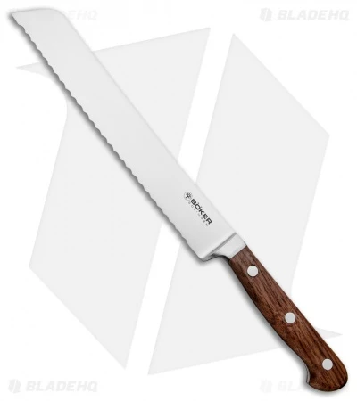 Boker Heritage 8" Bread Kitchen Knife Walnut Wood 3 Boker Heritage 8" Bread Kitchen Knife Walnut Wood