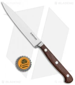 Boker Heritage 4.5" Office/Paring Kitchen Knife Walnut Wood -Knief Weapon Boker Heritage Utility Knife BHQ 122931 jr bottlecap