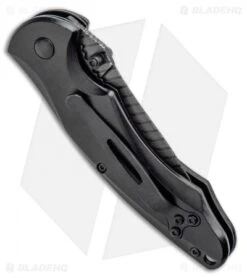 Boker Magnum Backbone Spring Assisted Liner Lock Knife Black (3.25" Black) -Knief Weapon Boker Magnum Backbone Spring Assisted Knife Black BHQ 94420 ns side