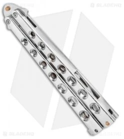 Boker Magnum Balifork Butterfly Trainer (4" Satin Fork) -Knief Weapon Boker Magnum Balifork Butterfly Knife Trainer BHQ 94432 ns spine