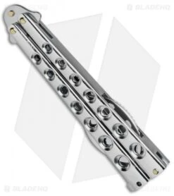 Boker Magnum Balispoon Butterfly Trainer (4" Satin Spoon) 09RY250 -Knief Weapon Boker Magnum Balispoon Butterfly Trainer Satin Spoon 09RY250 BHQ 80893 jr side