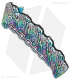 Boker Magnum Chained Rainbow Spring Assisted Knife (3.375" Spectrum) 01MB635 -Knief Weapon Boker Magnum Chained Rainbow BHQ 80865 er spine