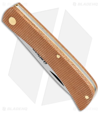 Boker Magnum Rangebuster Slip Joint Knife Brown Micarta (3" Satin) 01RY143 4 Boker Magnum Rangebuster Slip Joint Knife Brown Micarta (3" Satin) 01RY143 - Image 2