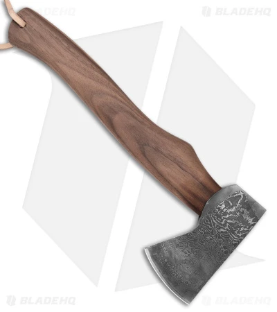 Boker Plus Appalachian Damascus Axe Walnut Wood (12" Damascus) 4 Boker Plus Appalachian Damascus Axe Walnut Wood (12" Damascus) - Image 2