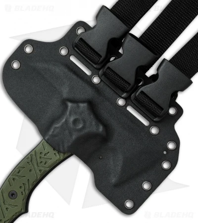 Boker Plus Chicken Hawk 9" Tomahawk Axe OD Green G-10 / SK5 Steel 09BO114 4 Boker Plus Chicken Hawk 9" Tomahawk Axe OD Green G-10 / SK5 Steel 09BO114 - Image 3
