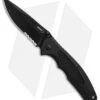 Boker Plus Gemini NGA Spring Assisted Knife Black Polymer (3.18" Black Serr) -Knief Weapon Boker Plus Gemini NGA Black black serr BHQ 80765 er