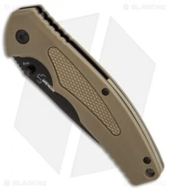 Boker Plus Gemini NGA Spring Assisted Knife Coyote (3.5" Black) 01BO501 8 Boker Plus Gemini NGA Spring Assisted Knife Coyote (3.5" Black) 01BO501 -Knief Weapon Boker Plus Gemini NGA Coyote black BHQ 80766 er spine