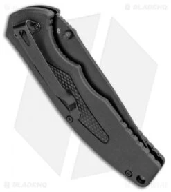 Boker Plus Gemini NGA Spring Assisted Knife Black (3.5" Black Serr) 01BO503 -Knief Weapon Boker Plus Gemini NGA SA Black Black Serr 01BO503 BHQ 105723 jr side