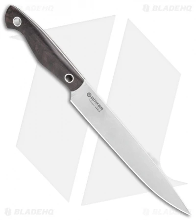 Boker Vox Saga 7.5" Carving Kitchen Knife Grenadill Wood 4 Boker Vox Saga 7.5" Carving Kitchen Knife Grenadill Wood - Image 2