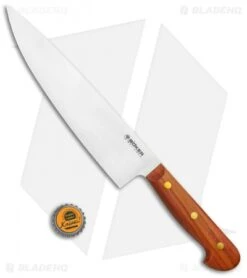 Boker Cottage-Craft 8.75" Chef's Kitchen Knife Plum Wood -Knief Weapon Boker Solingen Wasser Kraft Large Chefs Knife BHQ 113924 jr bottlecap
