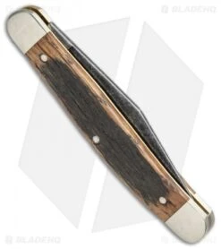 Boker Stockman Pocket Knife 4" Castle Wood 113985 8 Boker Stockman Pocket Knife 4" Castle Wood 113985 -Knief Weapon Boker Stockman Castle Wood 11385 BHQ 105705 jr side