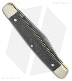 Boker Stockman Pocket Knife Jute Micarta (3" Black Stonewash) 114985 -Knief Weapon Boker Stockman Pocket Knife 3.0 Jute Micarta 114985 BHQ 118357 LS Side