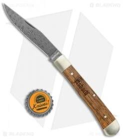 Boker Trapper Asbach Uralt Slip Joint Knife Oak Wood (3.35" Damascus) 9 Boker Trapper Asbach Uralt Slip Joint Knife Oak Wood (3.35" Damascus) -Knief Weapon Boker Trapper Asbach Uralt SJ Oak Wood Damascus BHQ 137743 jr bottlecap