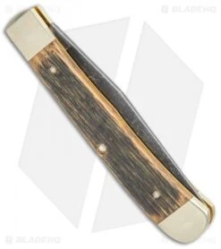 Boker Uno Trapper Pocket Knife Castle Wood (4.125" Acid Wash) 113004 8 Boker Uno Trapper Pocket Knife Castle Wood (4.125" Acid Wash) 113004 -Knief Weapon Boker Trapper Pocket Knife Castle Wood 113004 BHQ 105699 jr side