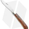 Boker Uno Trapper Pocket Knife Brown Desert Ironwood (4" Satin) 112565 -Knief Weapon Boker Uno Trapper Desert Ironwood 112565 BHQ 105707 jr