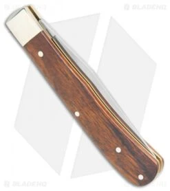 Boker Uno Trapper Pocket Knife Brown Desert Ironwood (4" Satin) 112565 8 Boker Uno Trapper Pocket Knife Brown Desert Ironwood (4" Satin) 112565 -Knief Weapon Boker Uno Trapper Desert Ironwood 112565 BHQ 105707 jr side