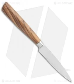 Boker Core 5-Piece Kitchen Knife Set Walnut Wood W/ Magnetic Block -Knief Weapon Boker core peeling jr spine 1