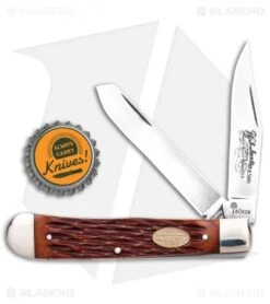 Boker H.J. Justin & Sons Trapper Knife 4" Jigged Bone 9 Boker H.J. Justin & Sons Trapper Knife 4" Jigged Bone -Knief Weapon Justin TS Trapper BHQ 115594 td size
