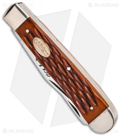 Boker H.J. Justin & Sons Trapper Knife 4" Jigged Bone 4 Boker H.J. Justin & Sons Trapper Knife 4" Jigged Bone - Image 2