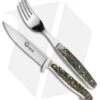 Boker Arbolito Salida Stag Fork And Knife Set 03BA501HH -Knief Weapon boker arbolito salida stag fork knife set 03BA501HH BHQ 40121 dl