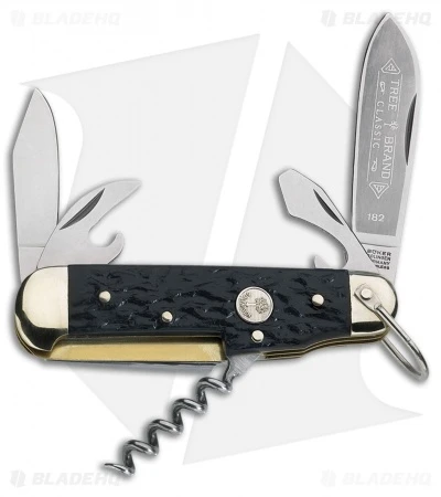 Boker Camp Pocket Knife 3.5" Black Delrin 110182R 3 Boker Camp Pocket Knife 3.5" Black Delrin 110182R