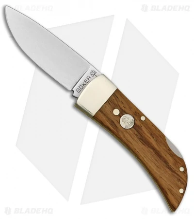 Boker Pocket Lockback Folding Knife Rosewood (2" Satin) 111004 3 Boker Pocket Lockback Folding Knife Rosewood (2" Satin) 111004