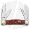 Boker Red Shield Congress Pocket Knife 3.625" Red Bone BK110752 -Knief Weapon boker red shield congress red bone BK110752 BHQ 40084 dl