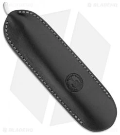 Boker Premium Leather Sheath For Folding Straight Razors (Black) 090011